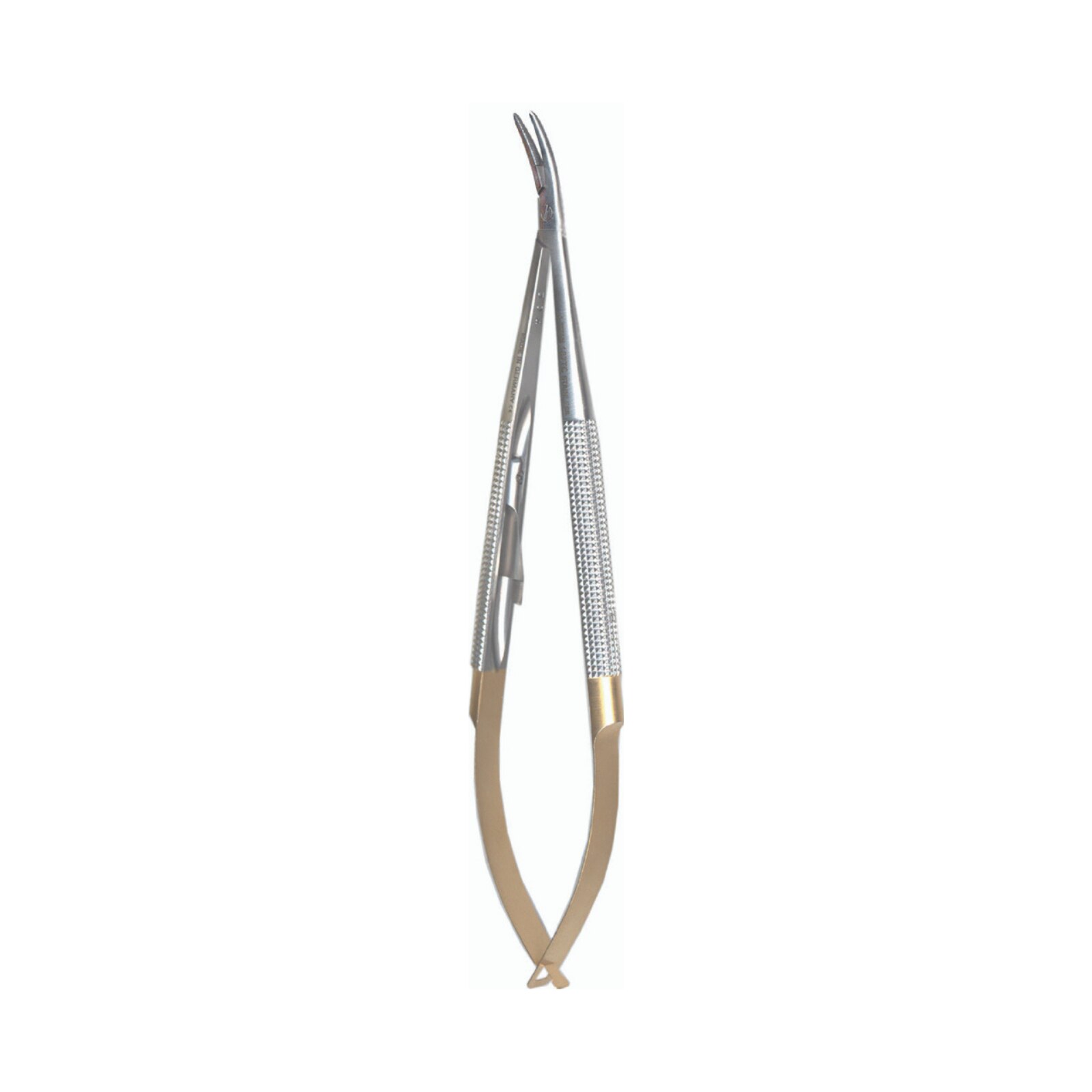Needle Holder Castroviejo Curved Stainless Steel Ea product image