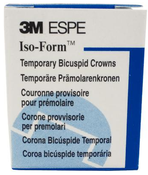 3M Iso-Form Temporary Bicuspid Crowns, L57, Lower Right Second Bicuspid, 5 Crowns