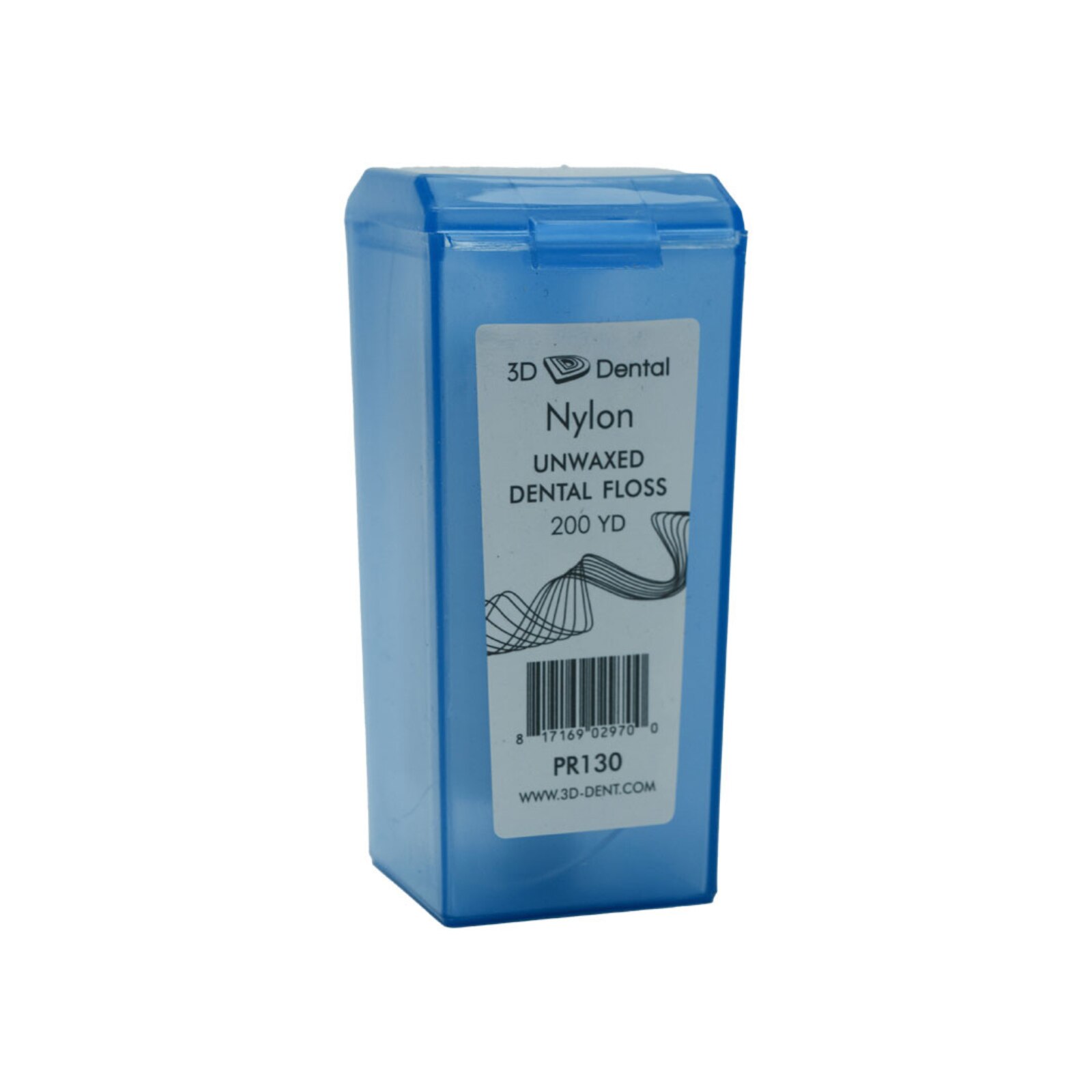 Dental Floss, Unwaxed Refill, 200 yds, 1/Pk, PR130 thumbnail 2