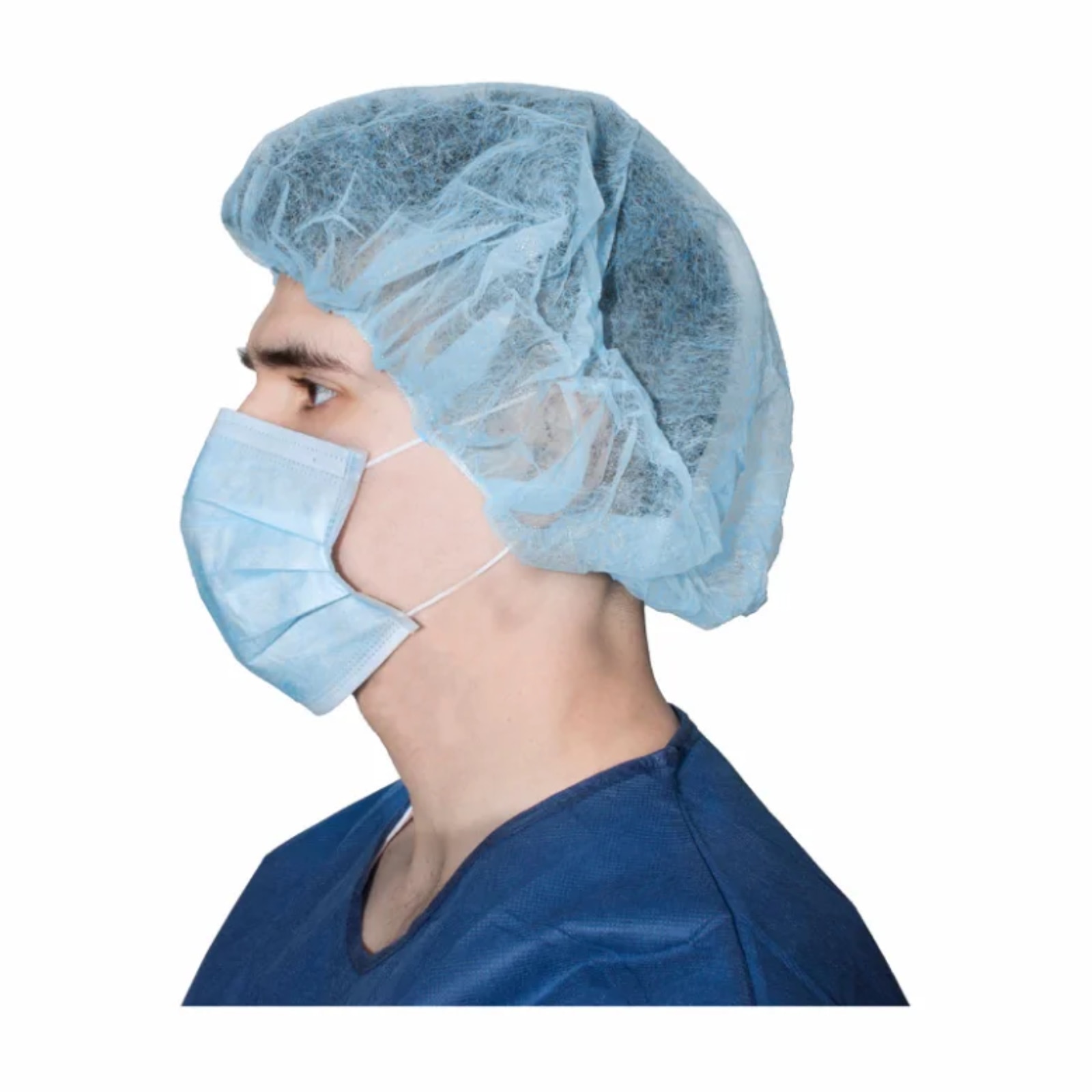 Bouffant Cap 24" Blue 500/Ca thumbnail 2