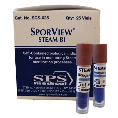 SporView Self-Contained Steam Biological Indicators, 24-hour, 100/Pk, SCS-100 thumbnail 8