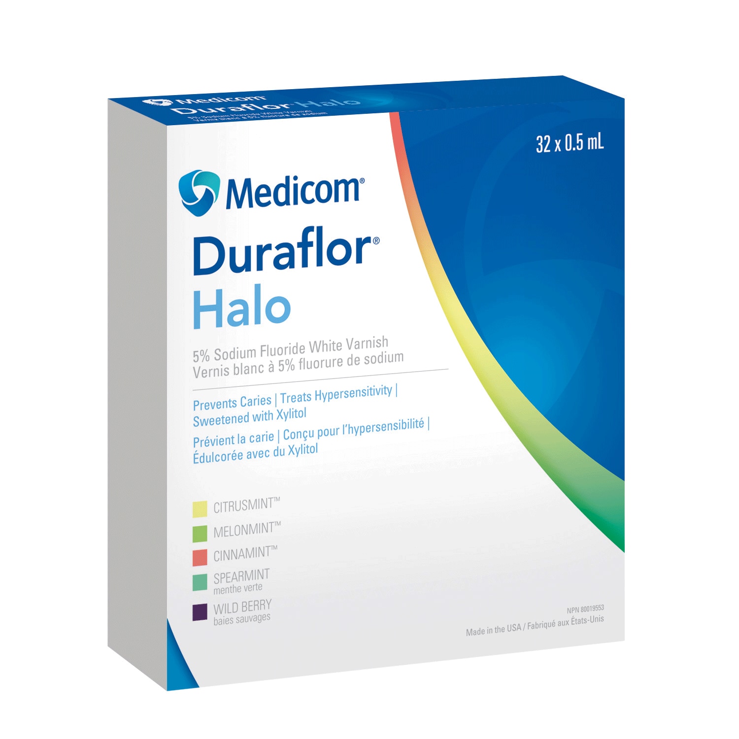 Duraflor Halo 5% Sodium Fluoride Varnish 0.5mL x 32 Spearmint thumbnail 4
