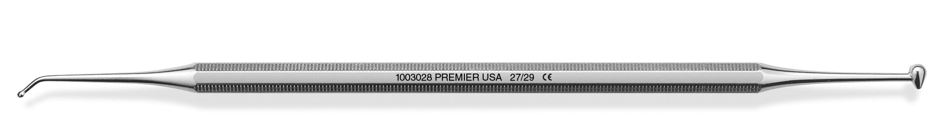 Burnisher, Double-End, Octagonal Handle, # 27/29, 1/Pk, 1003028 thumbnail 5