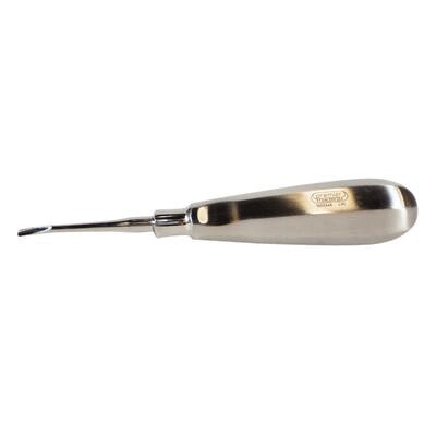 Luxating Elevator, Curved, Single-End, Large Stainless Steel Handle, # 3, 1/Pk, 1003348 thumbnail 3
