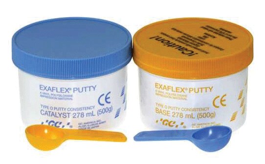 Exaflex Hydrophilic VPS Impression Material, Putty Clinic Pack, 5/Set thumbnail 6