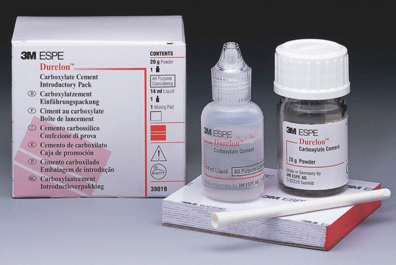 Durelon Carboxylate Luting Cement, Regular Set, Introductory Kit, 1/Pk thumbnail 9