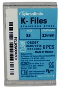 SybronEndo K-Files SS 25mm #35 6/Bx