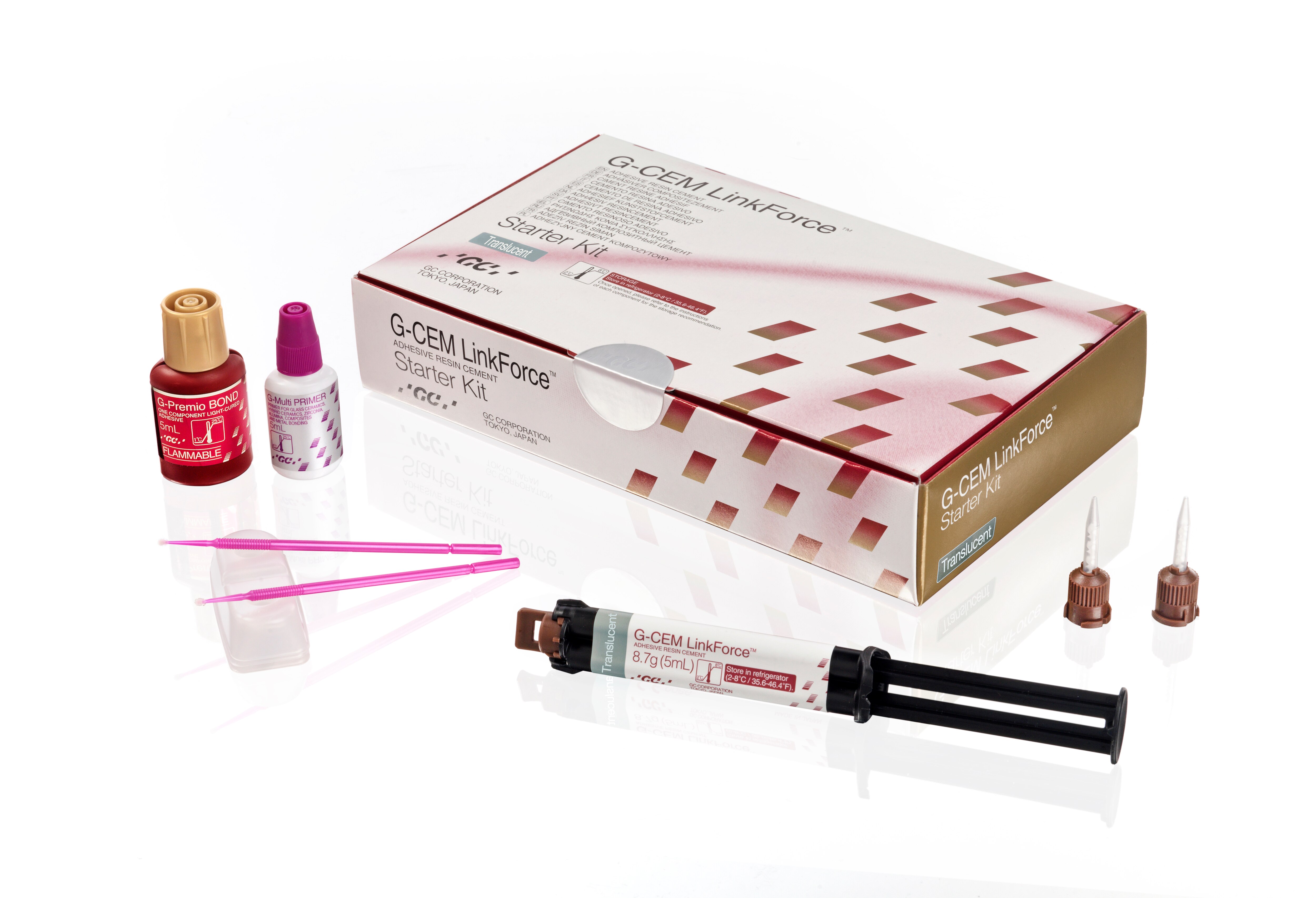 G-Cem LinkForce Resin Cement, Starter Kit, Translucent, 1/Pk thumbnail 9