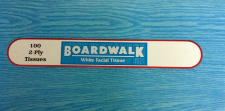 Facial Tissues, 2-Ply, White, 100 x 30/Case, DI525 product image