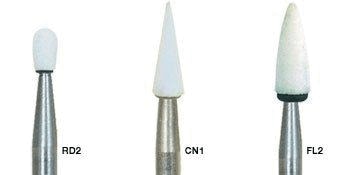 Dura-White Stones, FG, Round, # 030 (RD1), White, 12/Pk, 0247 thumbnail 8