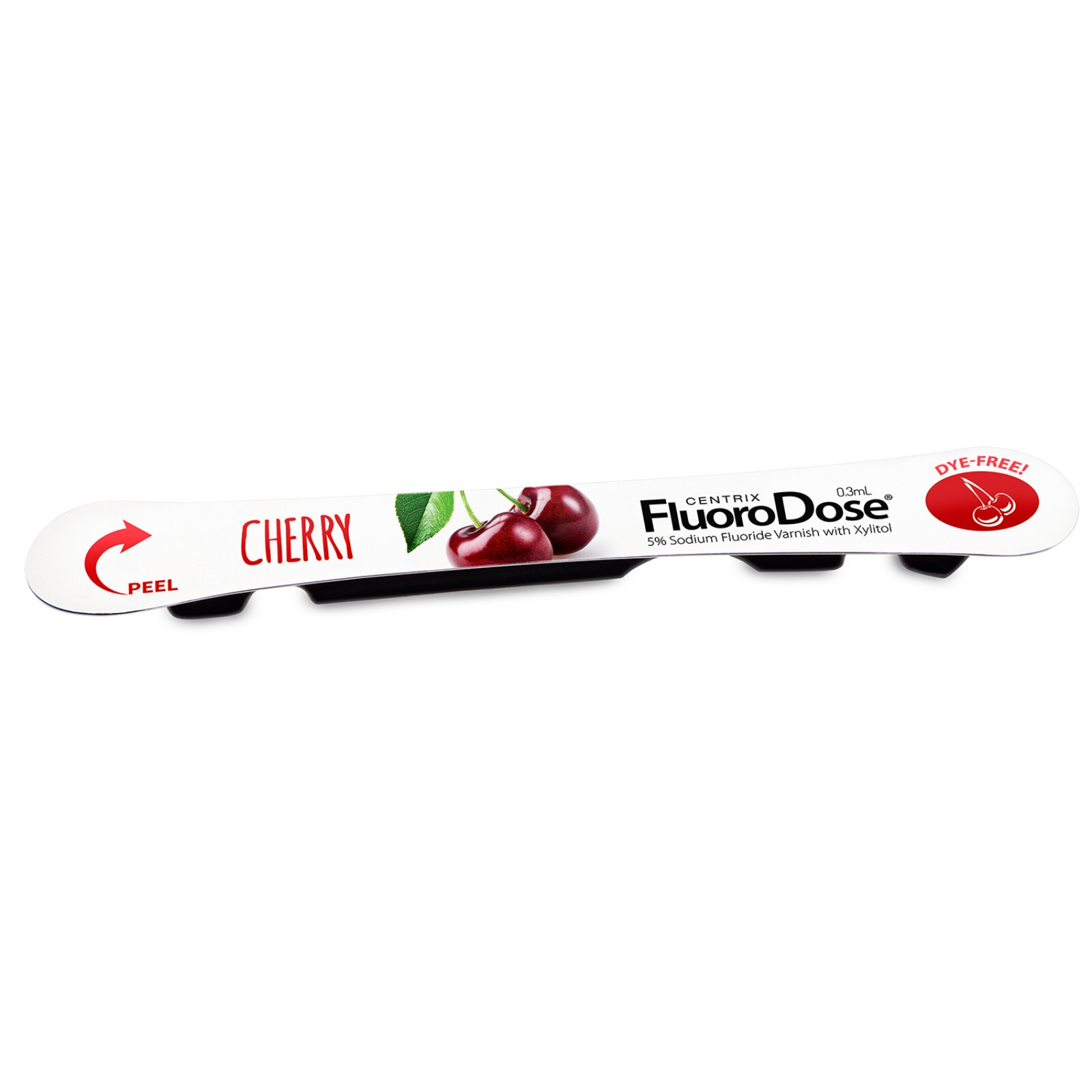 FluoroDose Varnish 5% Sodium Fluoride 0.3 mL Cherry 600/Pk product image