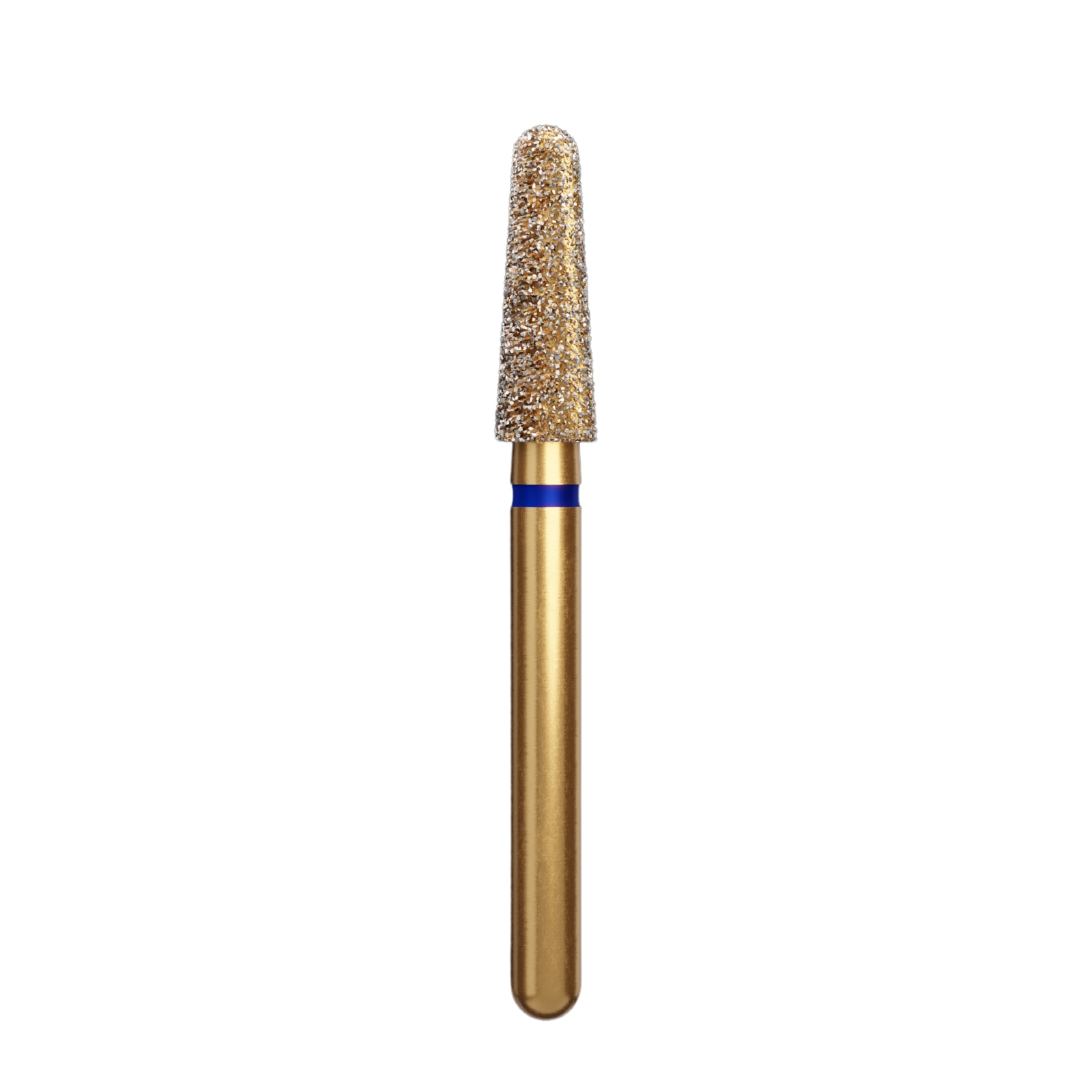 Alpen Multilayer Diamond Burs, FG, Tapered Round End, # 855, 2.5 mm, Coarse, Blue, 5/Pk, 60032333 thumbnail 2