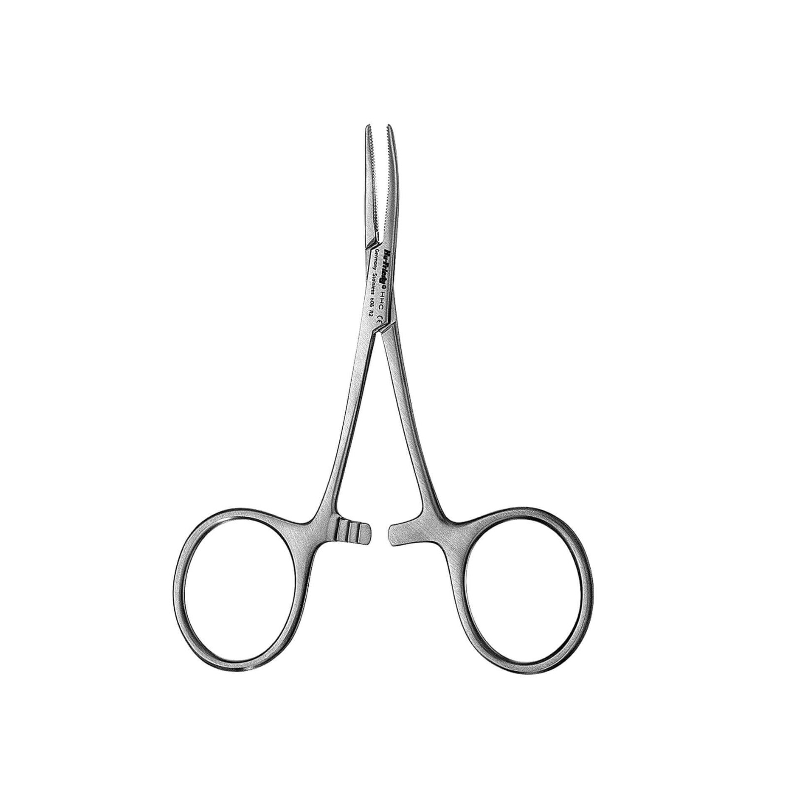 Scissors Hemostat 4 in Hartmann Curved Stainless Steel Ea thumbnail 4