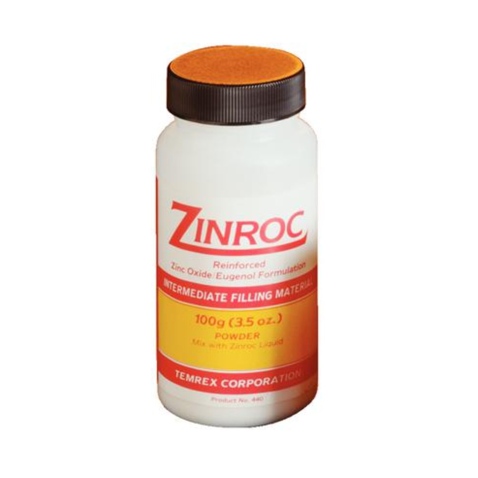 Zinroc Powder Cavity Prep & Filling White 100 Gm Ea thumbnail 4