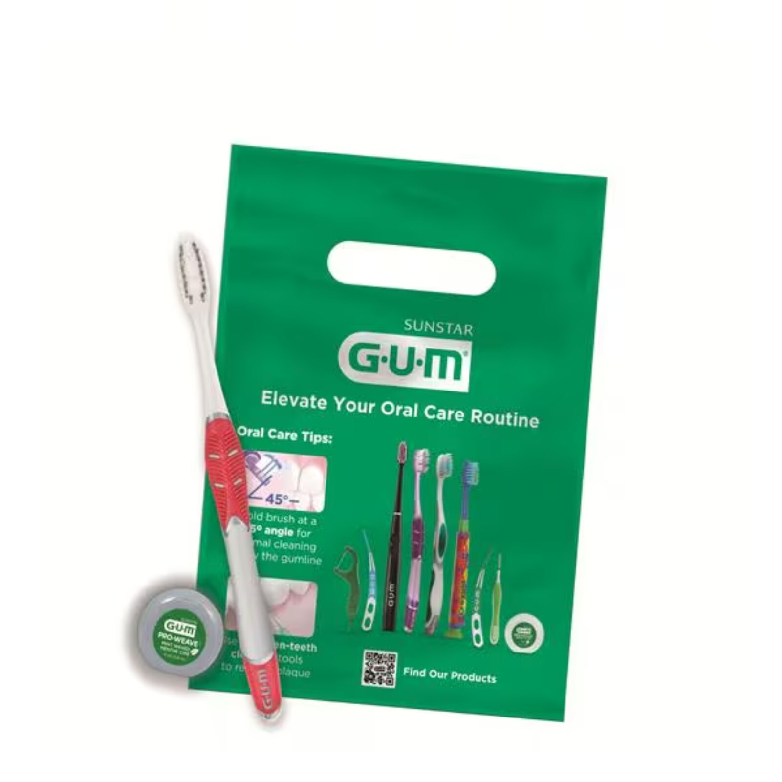 GUM Technique Enamel Clean Toothbrush Bundle 144/Bx thumbnail 3