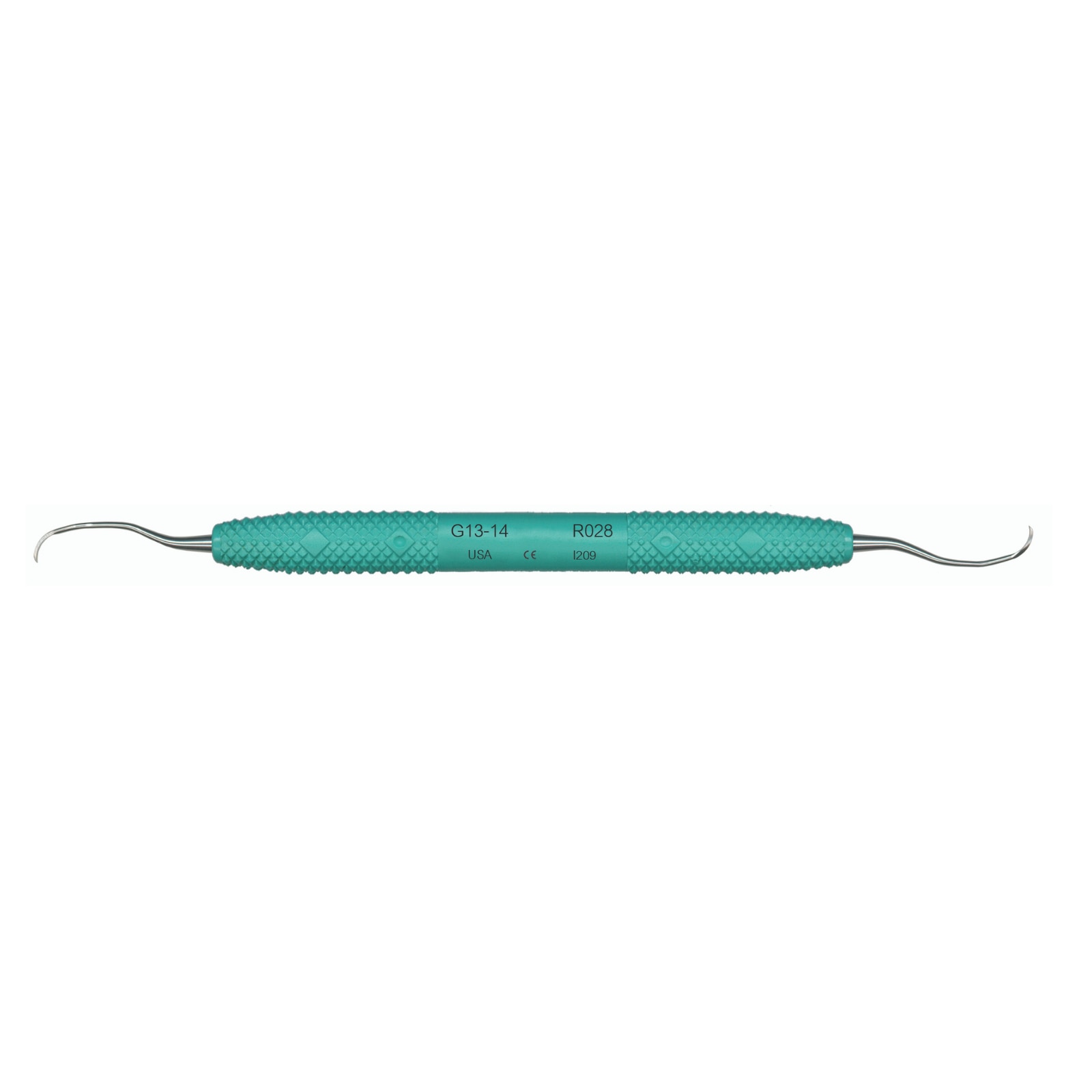 Amazing Gracey Curette, Double-Ended, 13/14, Green, 1/Pk, R028 thumbnail 10
