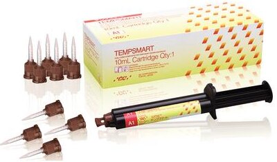 Tempsmart Temporary Crown & Bridge Material, Cartridge, 10 ml, A1, 1/Pk thumbnail 4