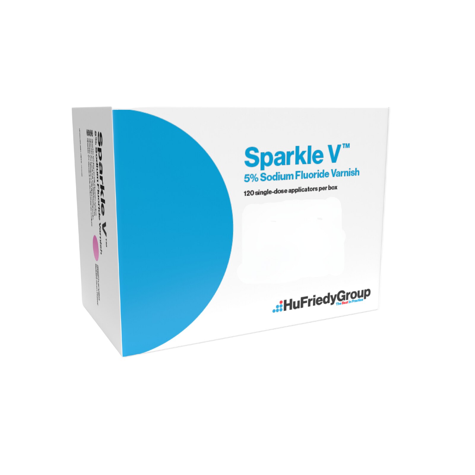 Sparkle V Fluoride Varnish 120/Pk Cherry product image