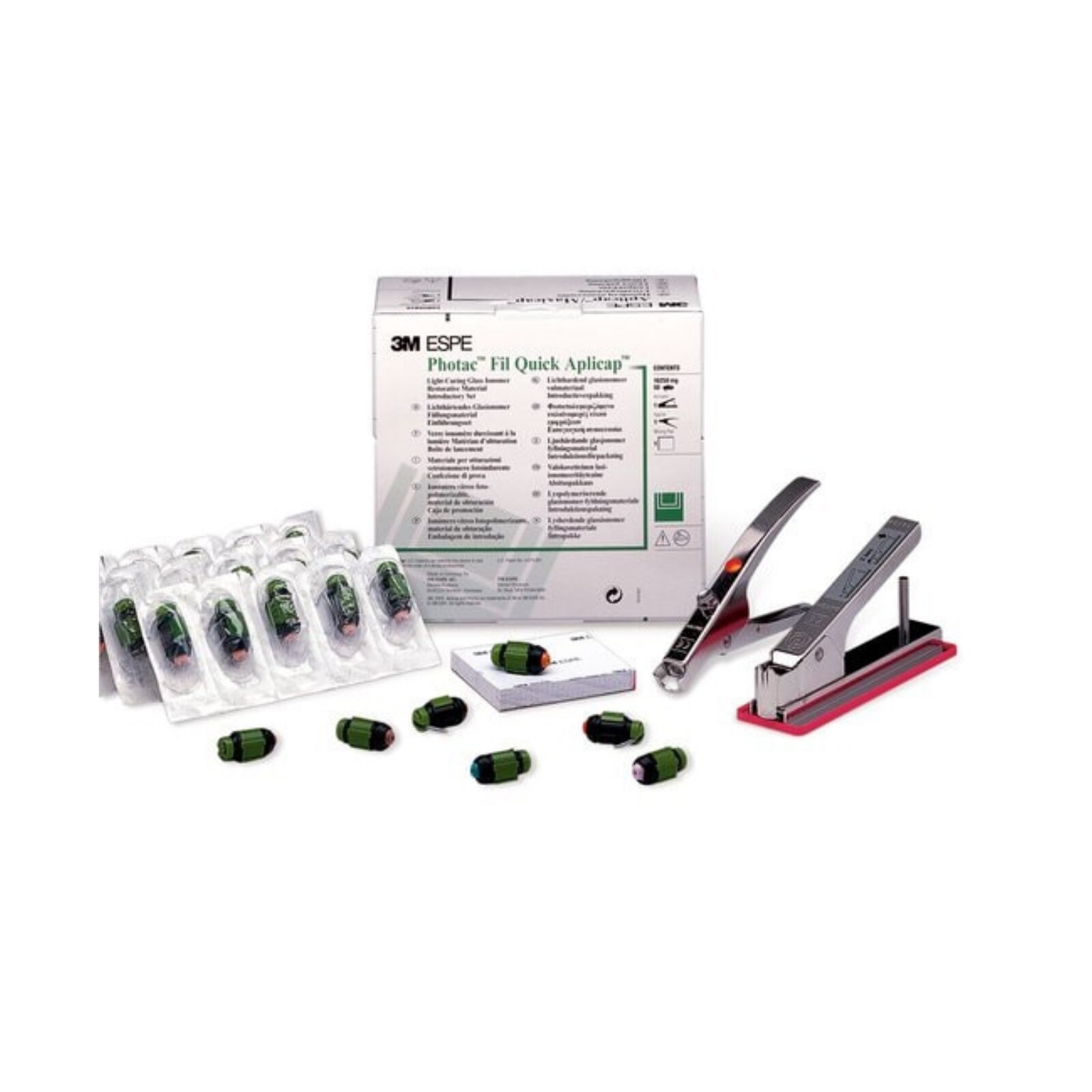 3M Photac Fil Quick Glass Ionomer Aplicap Capsule C4 Shade Refill 20/Bx thumbnail 5