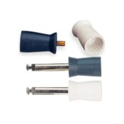 Prophy Cups Turbo Ribbed Metal Latch Soft Gray 144/Pk