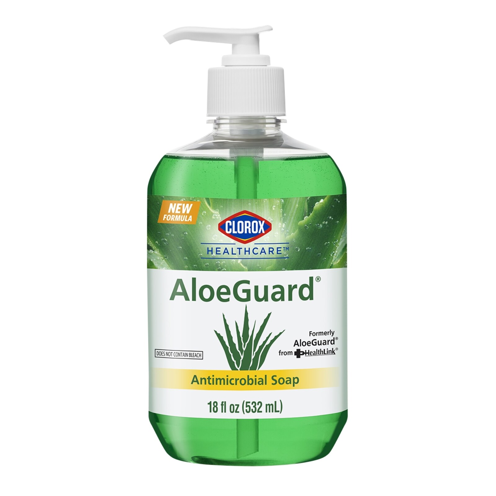 Clorox Aloeguard Antimicrobial Soap 18oz Pump Bottle 32378 product image