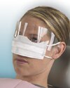 Patient Safety Mask w/Shield White 25/Bx product image