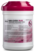 Sani-Cloth Plus Large 6"X6.75 160/Pk Case Pack 12/Cs