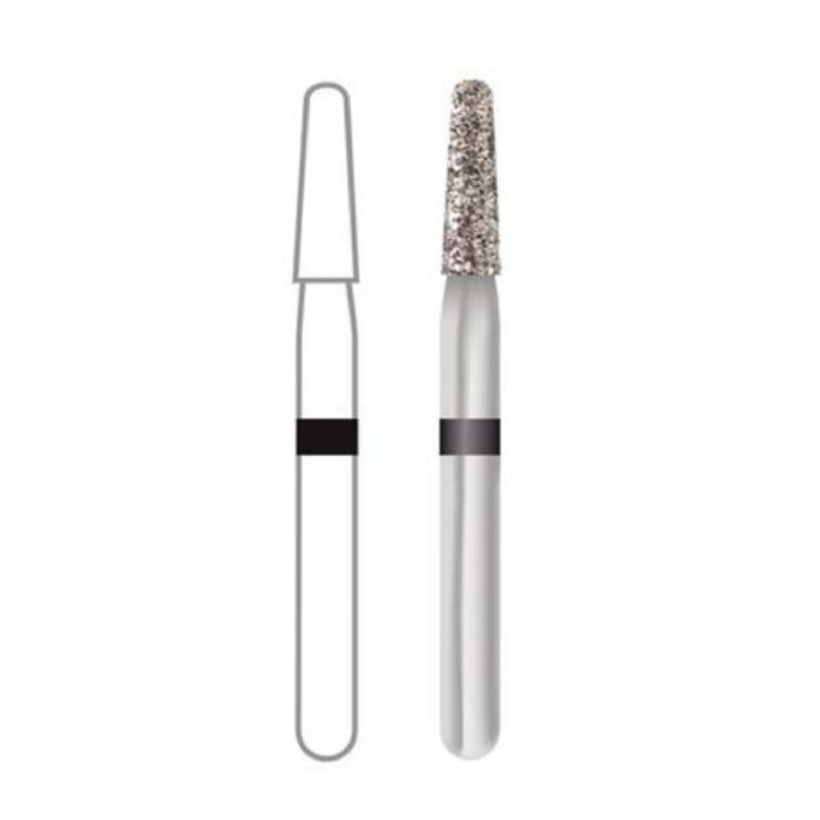 Midwest ONCE Sterile Diamond Burs 855S-016SC 25/Pk thumbnail 6