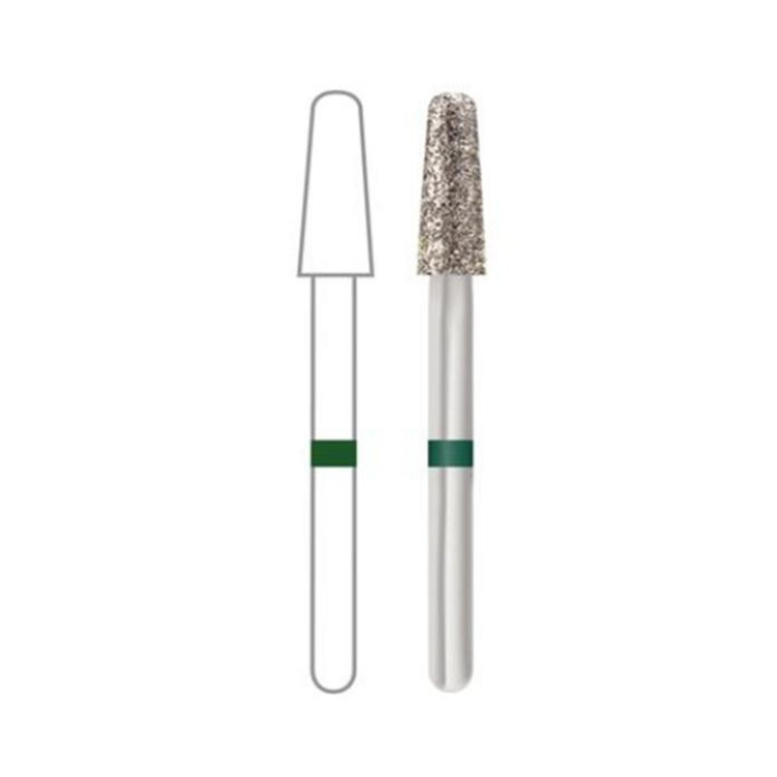 Midwest ONCE Sterile Diamond Burs 856-024C 25/Pk thumbnail 10