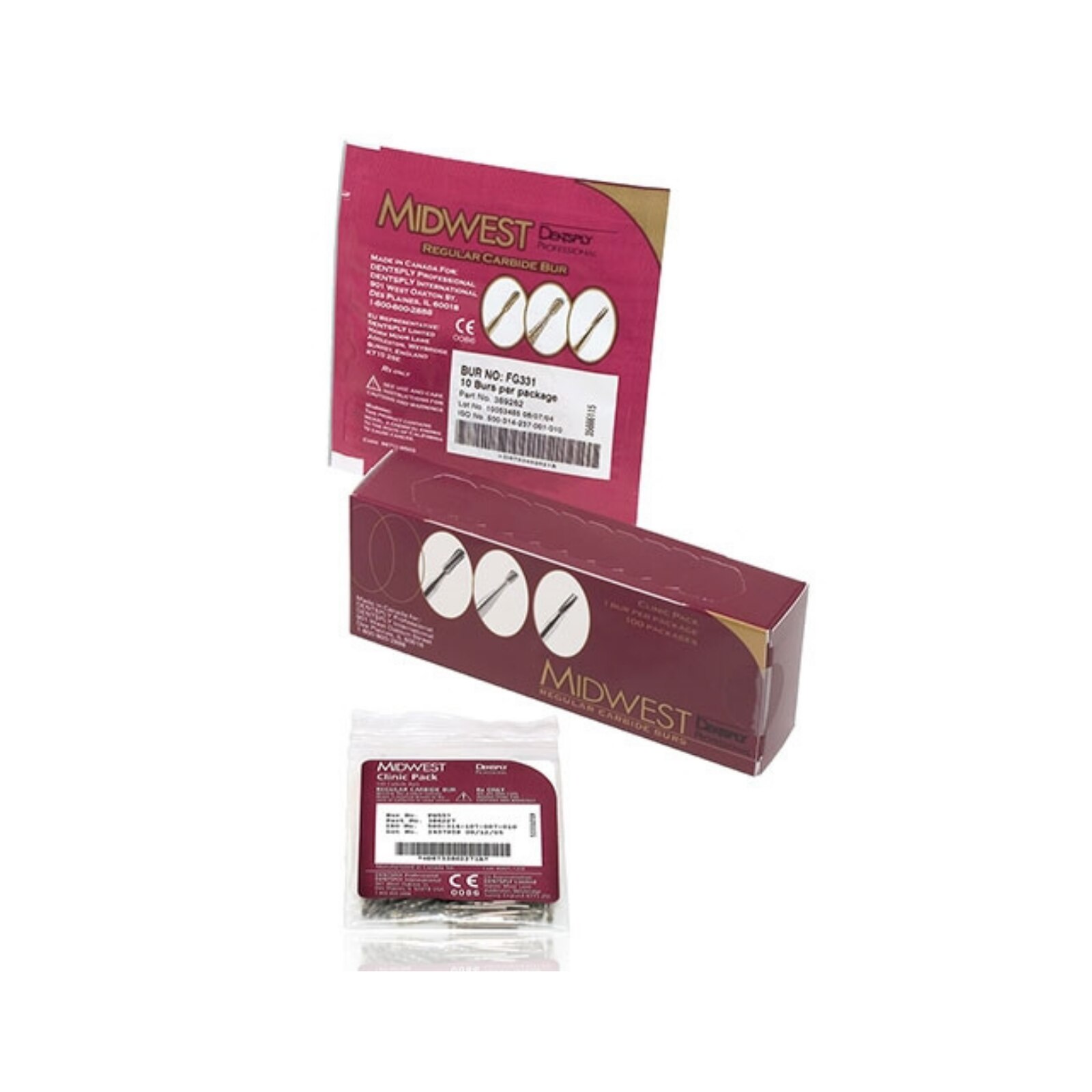 Midwest Operative Carbide Burs 700 FGSS 100/Pk thumbnail 4