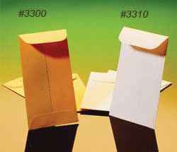 Coin Envelopes, Kraft, 2.5" x 4.38", 500/Pk, 3300 thumbnail 8