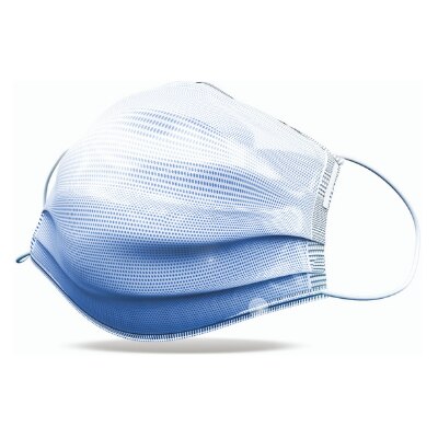 Repel 4-Ply Premium Face Mask 50/Box Sapphire ASTM Level 3, R2960SA thumbnail 15