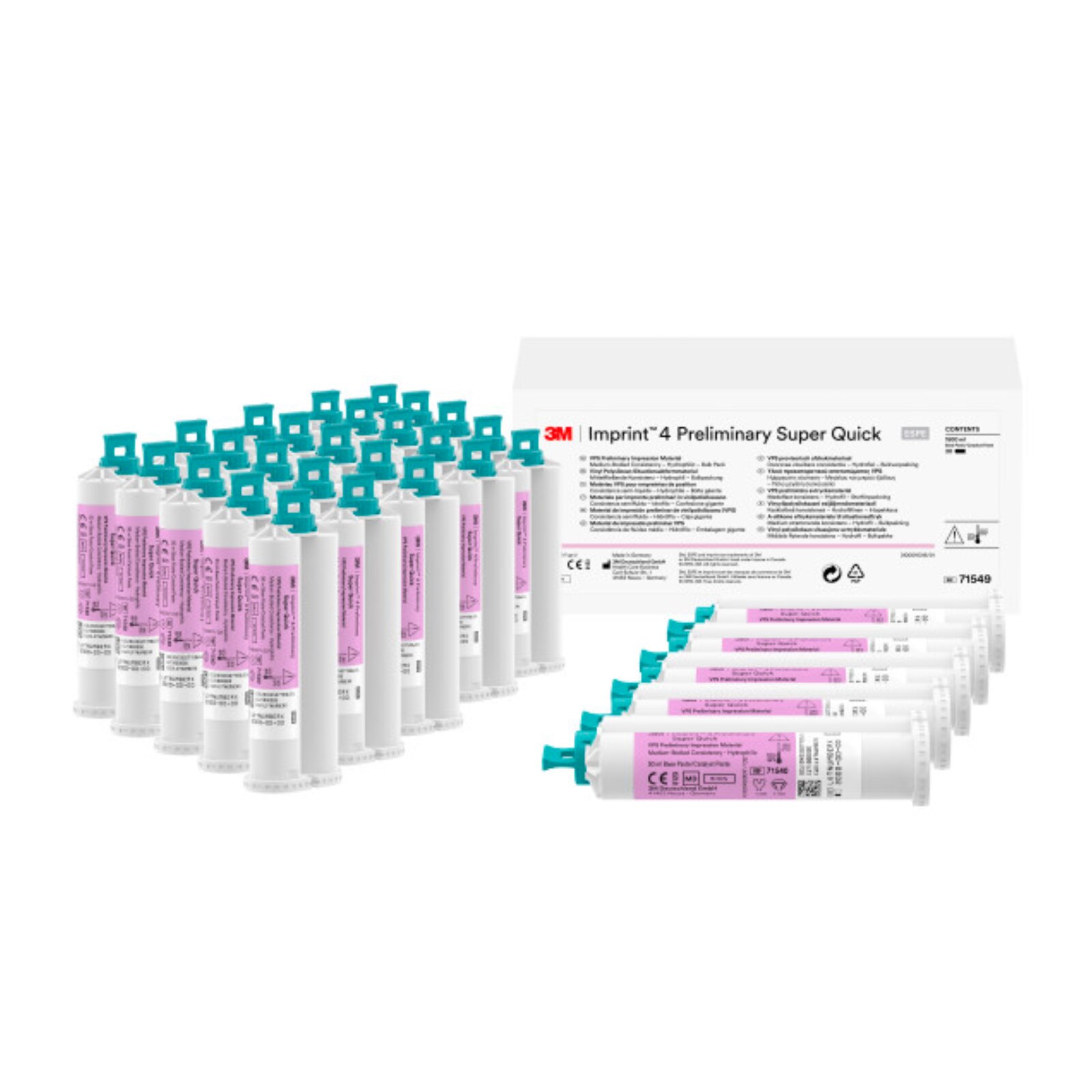 Imprint 4 Preliminary VPS Alginate Cartridge, Bulk Set, Super Quick, 50 ml, 30/Pk thumbnail 5