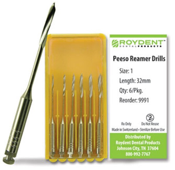 Peeso Reamer 28mm 3 DC Dental