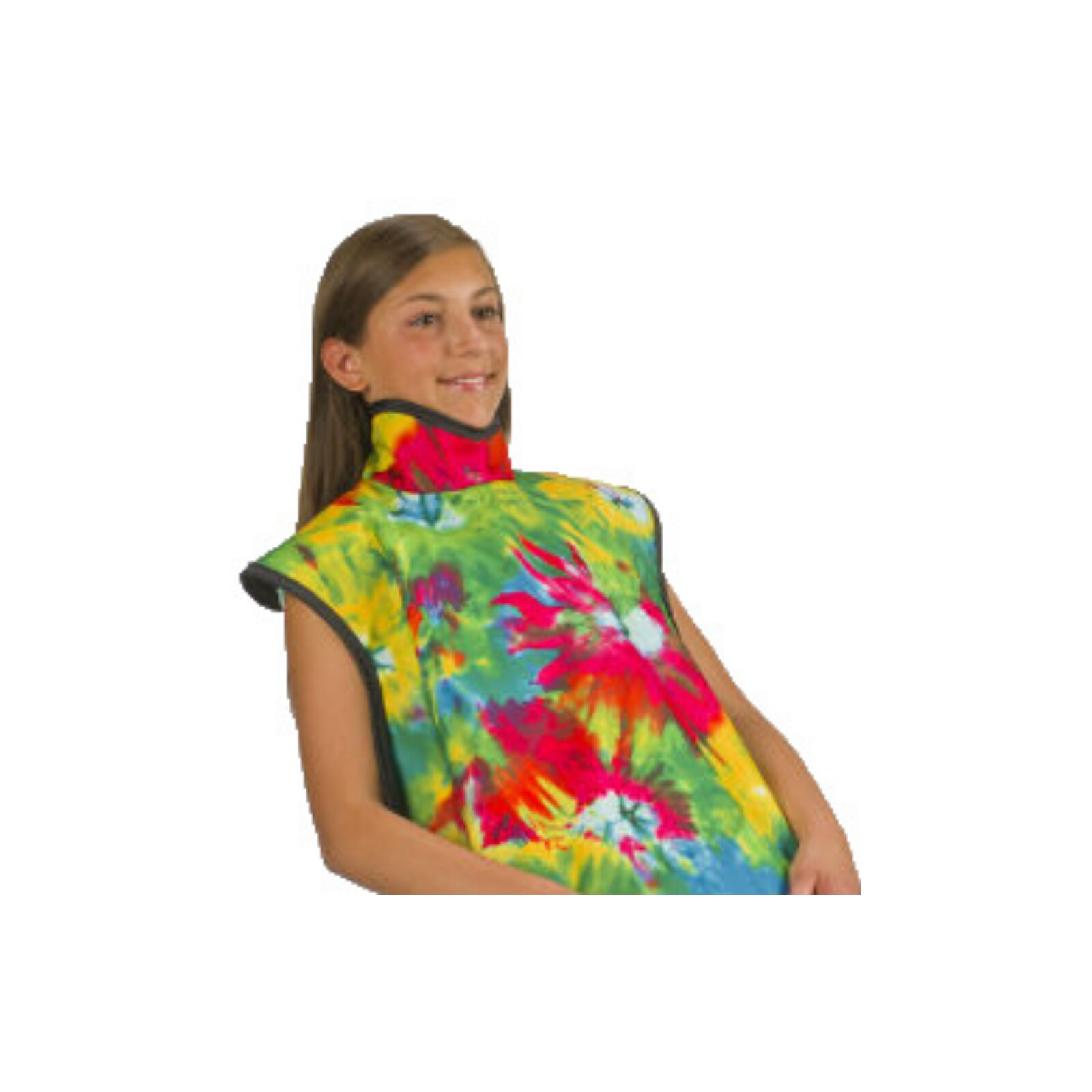 X-Ray Apron LF Child w/Collar Tye Dye thumbnail 3