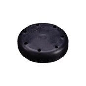 Magnetic Bur Block 7-Hole Small Round Black