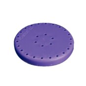 Magnetic Bur Block 28-Hole Large Round Neon-Purple