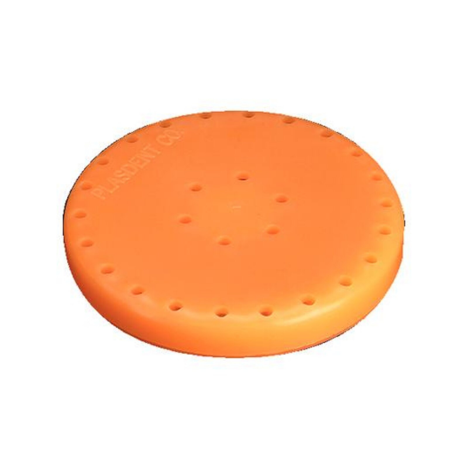 Magnetic Bur Block 28-Hole Large Round Neon-Tangerine product image