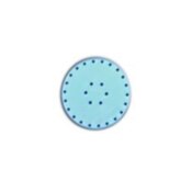 Magnetic Bur Block 28-Hole Large Round Baby-Blue