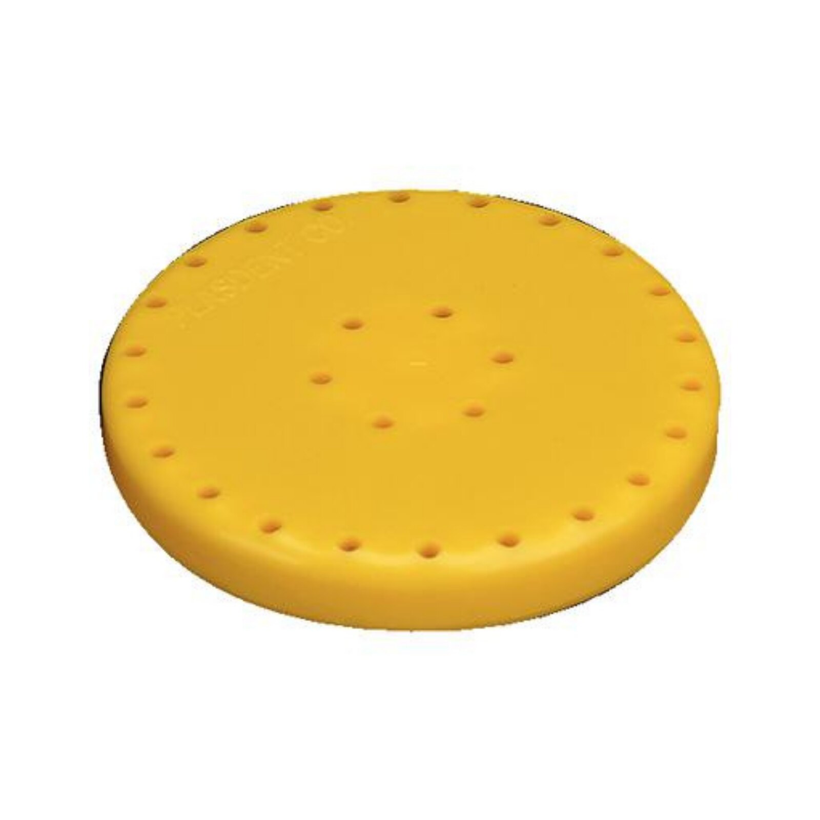 Silicone Magnetic Bur Block 28-Hole Large Round Neon-Yellow, 400BL2-3N product image