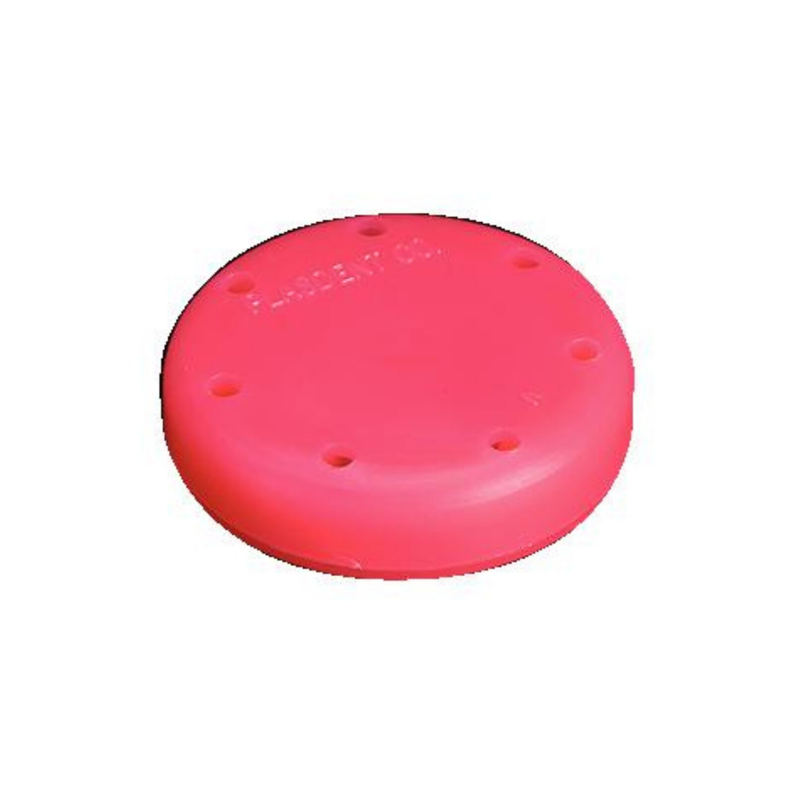 Magnetic Bur Block, Silicone, 7-Hole, Small Round, Neon Pink, 1/Pk, 400BS2-6N product image