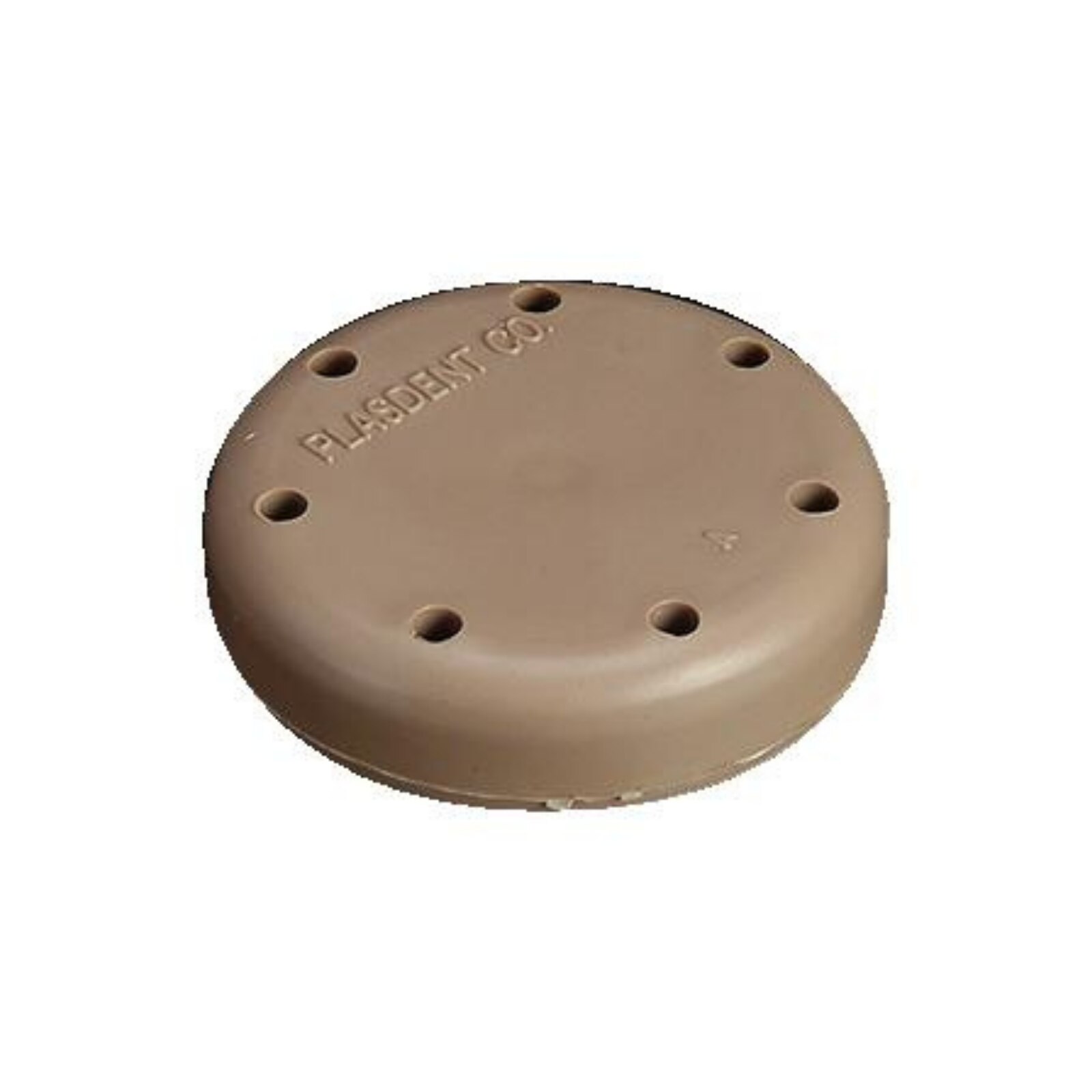 Small Magnetic Round Bur Block with 7-Hole Beige thumbnail 4
