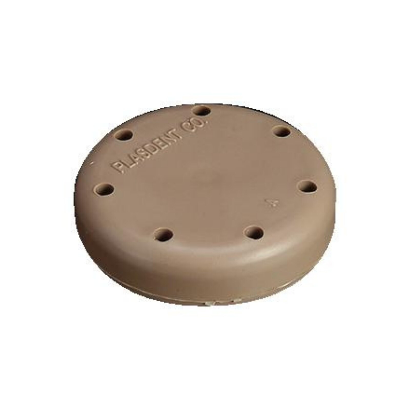 Magnetic Bur Block, Silicone, 7-Hole, Small Round, Beige, 1/Pk, 400BS2-7 product image