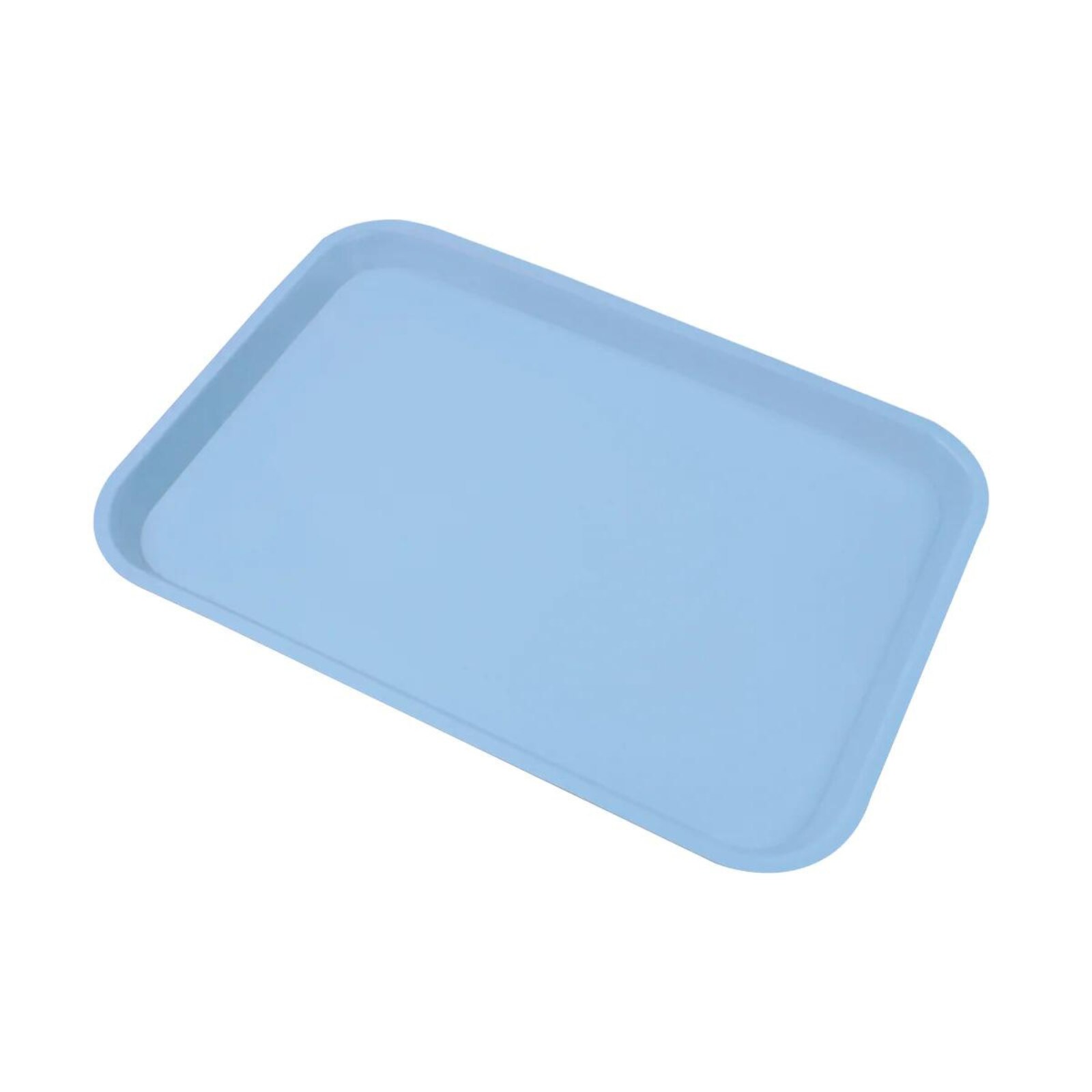 Set-Up Plastic Flat Trays, # E, Neon Blue, 1/Pk, 300EF-2N product image