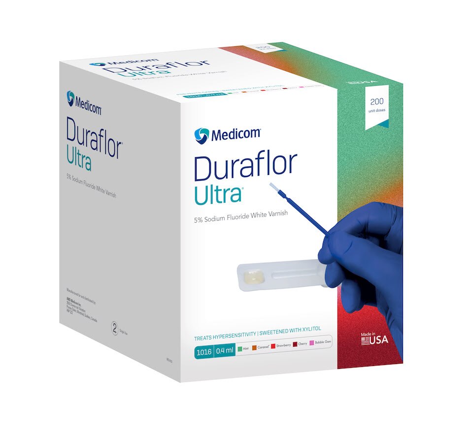 Duraflor Ultra Varnish Sodium Fluoride 0.4 mL Cherry White 200/Bx thumbnail 5
